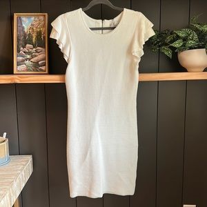 NWT Alice & Olivia white dress